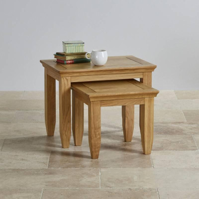 Bộ Bàn Xếp Lồng Classic Gỗ Sồi IBIE LTNCLAO