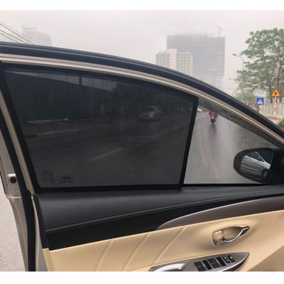 Bộ Rèm Chắn Nắng Nam Châm dành cho xe Toyota Vios 2014-2018