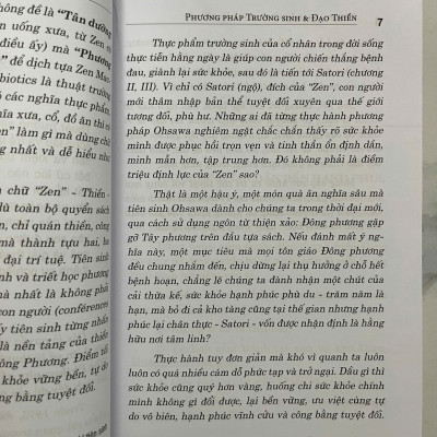 Phương Pháp Trường Sinh Và Đạo Thiền (Tái Bản)