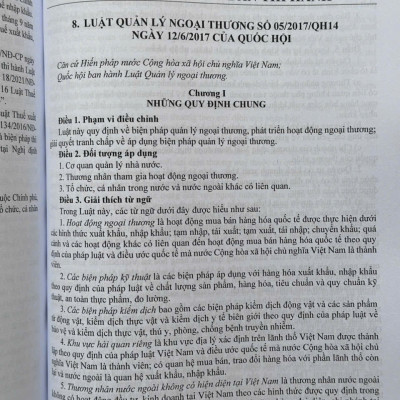 Sách Luật Hải Quan, Luật Thuế Xuất Khẩu, Thuế Nhập Khẩu, Luật Quản Lý Ngoại Thương – Quy Định Về Thủ Tục Hải Quan Đối Với Hàng Hóa Xuất Khẩu, Nhập Khẩu (V2603D)