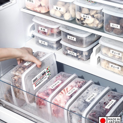 Hộp nhựa đựng thực phẩm Nakaya 3L (24.1×17.6×9.1cm)