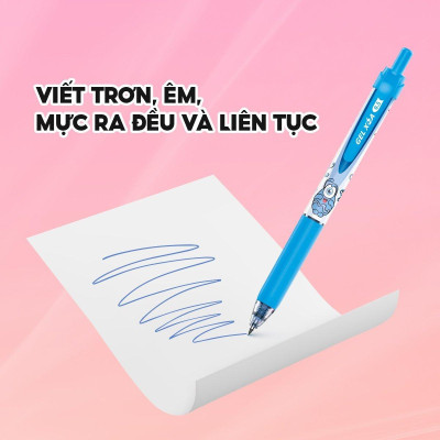 Hộp 20 Bút Gel Xóa Được Mondee 0.5 mm - Điểm 10 TP-GELE-003 - Mực Tím