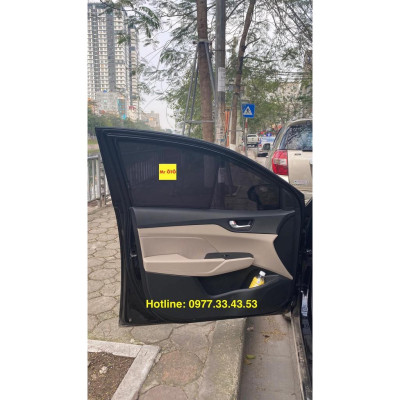 RÈM CHE NẮNG NAM CHÂM CHO XE HYUNDAI ACCENT 2018-2020