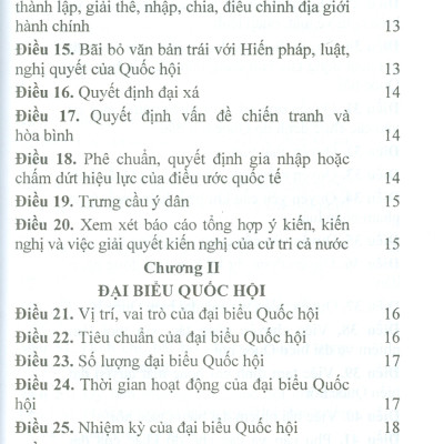 Luật Tổ Chức Quốc Hội