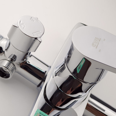 Cây sen nóng lạnh Đồng mạ Chrome Eurolife EL-SC913(Trắng bạc)