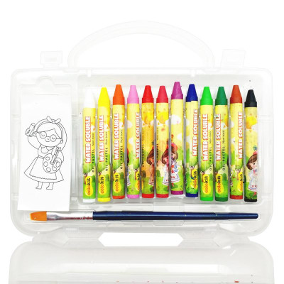 Hộp 12 Bút Sáp Màu Đa Năng - Colokit WSO-C001