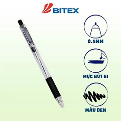 Combo 5 Bút bi Bitex B03 