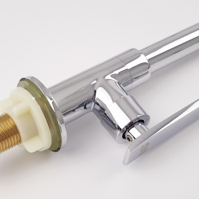 Vòi rửa chén lạnh Đồng mạ Chrome Eurolife EL-RC04 (Trắng bạc)