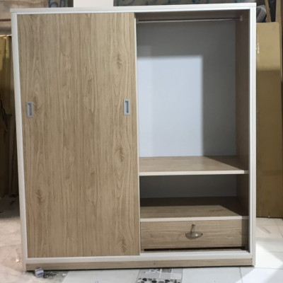 Tủ áo lùa 1m2 x 1m8 x 50 cm (màu gỗ tự nhiên)