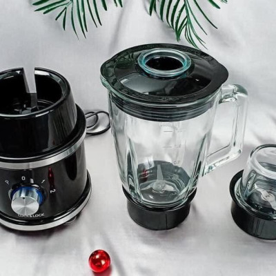 Máy xanh sinh tố Lock&Lock High Speed Blender EJM376BLK, 220-240V, 50/60Hz, 600W (Đen) - Hàng chính hãng