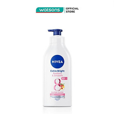 Sữa Dưỡng Thể Nivea Trắng Mịn Extra White Radiant & Smooth 550ml