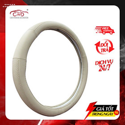 Bọc Vô Lăng CIND G300 Size S Màu Kem
