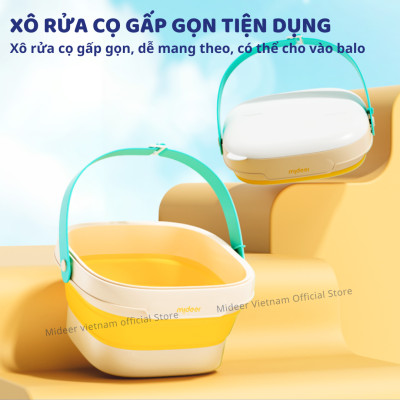 Màu sơn dầu Acrylic Mideer Portable Gouache Paint Bucket Set