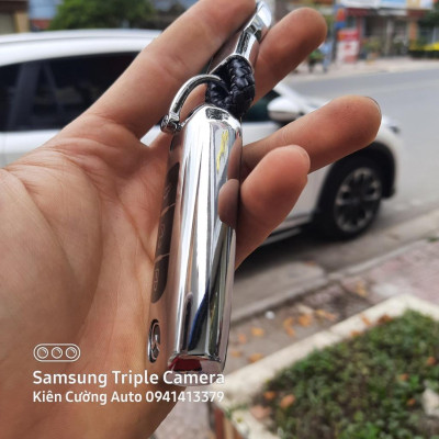Bao chìa khoá ô tô Mazda 3 nút silicon mạ crom Full hộp
