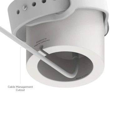 Giá Đỡ dành cho Dock Sạc Apple Watch Silicon Chống Đứt Gãy Dây Đế Sạc Đồng Hồ_ Hàng Nhập Khẩu