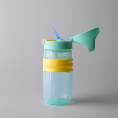 Bình Uống Nước Tommee Tippee On The Go Straw 500ml – Cho Bé Từ 18 Tháng, Xanh Dương