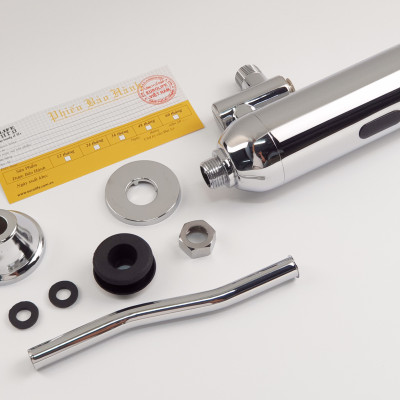 Bộ xả tiểu nam cảm ứng Eurolife EL-A105 (Trắng bạc)