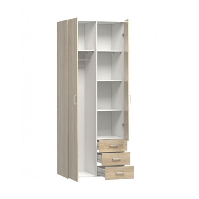 Tủ quần áo mini bằng gỗ công nghiệp cho bé SMLIFE Chaman