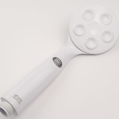 Bộ tay dây sen siêu tăng áp nhựa ABS trắng Eurolife EL-116SH