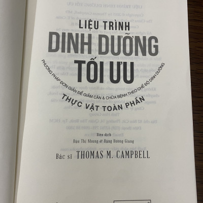 Sách Tái Bản_Liệu trình dinh dưỡng tối ưu_The Campbell Plan