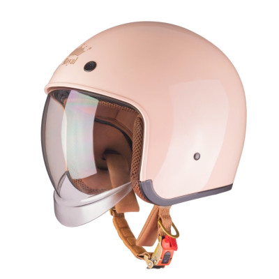 Mũ bảo hiểm xe máy 3/4 Royal M139 màu HỒNG BÓNG