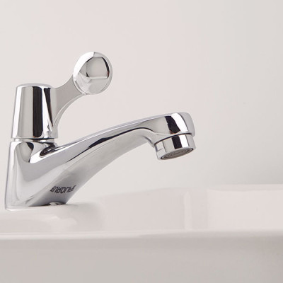 Vòi Lavabo lạnh Eurolife EL-113 (Trắng bạc)