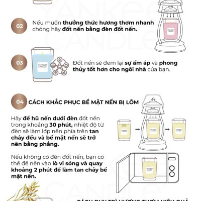 Nến ly vuông Elevation Yankee Candle size S - Rose Hibiscus (96g)