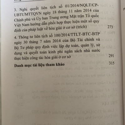 Công tác hòa giải ở cơ sở