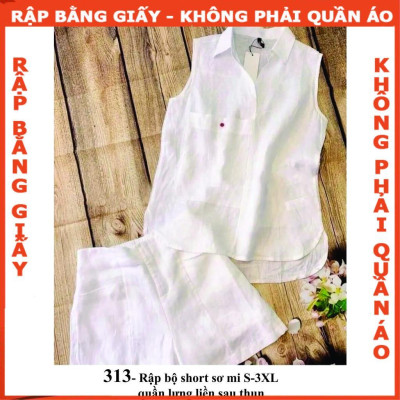 Rập giấy A0 mã 313- không phải quần áo (BẢN VẼ)