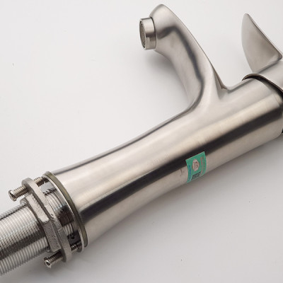 Vòi lavabo nóng lạnh Inox SUS 304 Eurolife EL-ORCHID 02 (Trắng vàng)