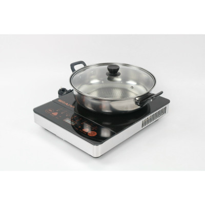 Bếp Điện Từ Đơn SRAPP SH-BT118 (Kèm nồi lẩu) - Hàng Chính Hãng