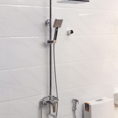Cây sen nóng lạnh Đồng mạ Chrome Eurolife EL-SC913(Trắng bạc)