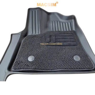 Thảm lót sàn dành cho xe Toyota Land cruiser LC300 2022+ 4 chỗ qd  2 lớp nhãn hiệu Macsim