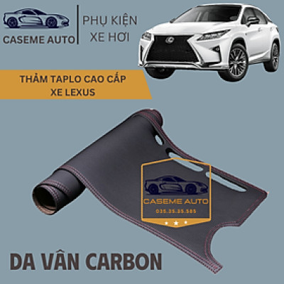[LEXUS] Thảm Taplo 3 Lớp Dành Cho Các Xe Hãng LEXUS, Da Vân Carbon Cao Cấp - Hàng Chính Hãng