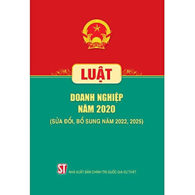 Luật Doanh nghiệp năm 2020 ( Sửa đổi, bổ sung năm 2022,2025)