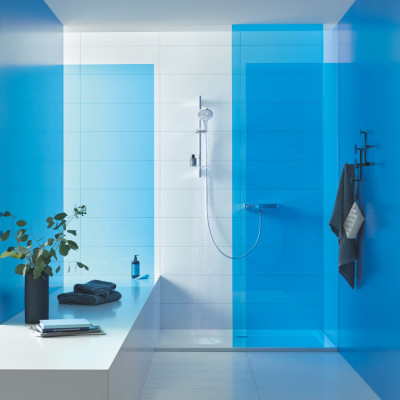 Bộ Tay Sen 3 Chế Độ Kèm Thanh Trượt GROHE RAINSHOWER SMARTACTIVE 130 - 26546000