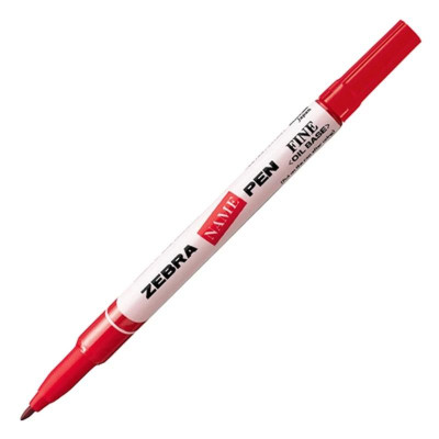 Bút Lông Dầu Name Pen M012A1 - Màu Đỏ (Mua 1 Tặng 1 Sản Phẩm Cùng Loại)