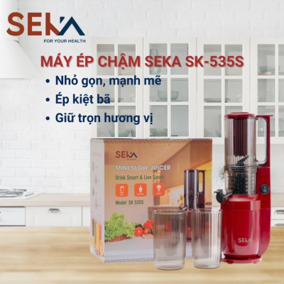 Máy Ép Chậm SEKA SK535S - Màu Ngẫu Nhiên - Hàng Chính Hãng