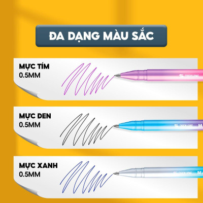 Combo 5/10/20 Bút gel xóa được Mazzic Thiên Long GELE-006