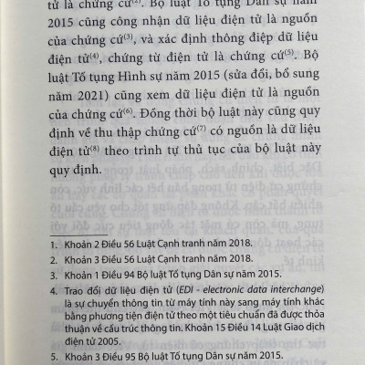 Chứng Cứ Điện Tử Trong Thực Hiện Pháp Luật