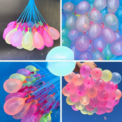 Bịch 111 Bong Bóng Nước Happy Baby Balloons Cho Trẻ Em Vui Chơi, Tiệc Tùng, Party, Sự Kiện