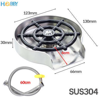 Vòi phun rửa ly gắn chậu rửa chén áp suất mạnh Hobby Home Decor VRLT