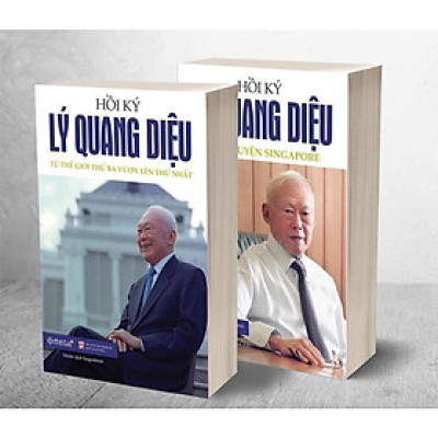 Tủ Sách Hay Về Nhà Kiến Tạo Quốc Gia Kiệt Xuất: Combo 2 tập Hồi Ký Lý Quang Diệu (Câu Chuyện Singapore + Từ Thế Giới Thứ Ba Vươn Lên Thứ Nhất); Tặng Kèm BookMark