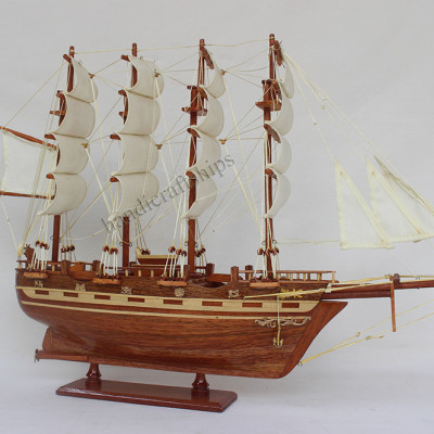 Mô hình thuyền buôn France II 56cm Thuận Buồm Xuôi Gió