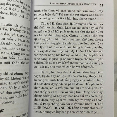 Phương Pháp Trường Sinh Và Đạo Thiền (Tái Bản)