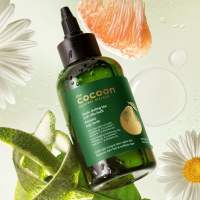 Nước dưỡng tóc tinh dầu bưởi (Pomelo hair tonic) Cocoon 140ml - 310ml
