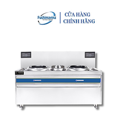 [CỬA HÀNG CHÍNH HÃNG] Bếp từ công nghiệp đôi 8KWx2 mặt lõm Fushimavina