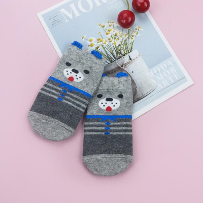 Combo Tất Chống Trượt Cho Bé 0-3 Tuổi LUPERI GT29 chất liệu cotton siêu mềm thấm hút mồ hôi kháng khuẩn an toàn cho da