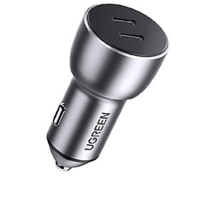 Ugreen UG70594CD213TK PD QC3.0 36W sạc xe cổng type C và usb A chuẩn quick charge 3 màu bạc - HÀNG CHÍNH HÃNG