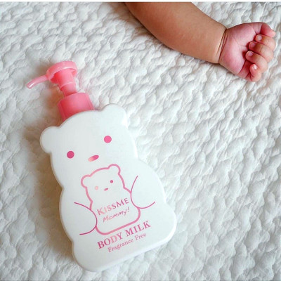 Sữa Dưỡng Thể Cấp Ẩm Dành Cho Bé Từ 06 Tháng Tuổi Và Làn Da Nhạy Cảm Kissme Mommy Body Milk 200 G